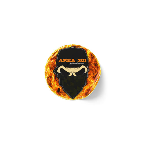 Fiery Skull Sticker Rolls, Custom Labels for Crafts, Party Favors, Scrapbooking, Branding, Halloween Decor