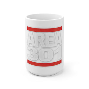 Run 301 - White Ceramic Mug