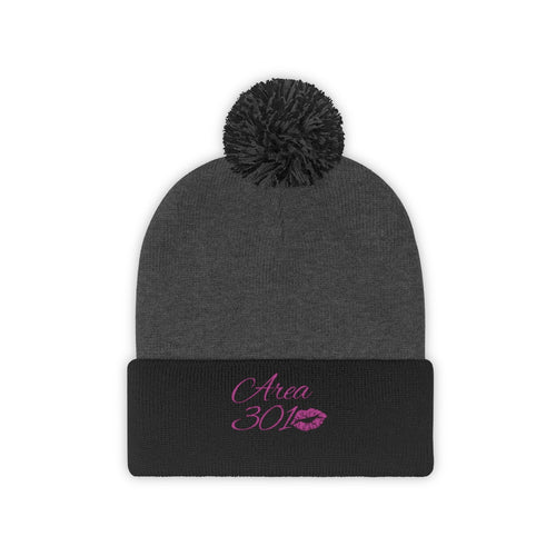 Ladies 301 Kiss - Pom Pom Beanie