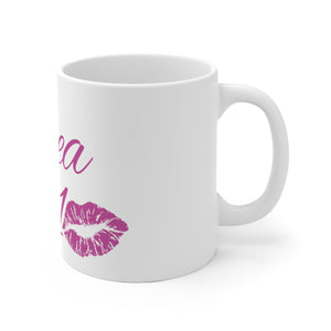 Area 301 Kiss - White Ceramic Mug